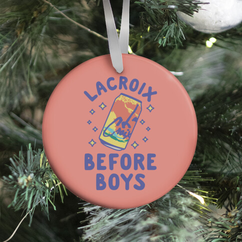 LaCroix Before Boys Ornament