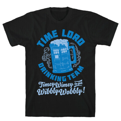 Time Lord Drinking Team T-Shirt