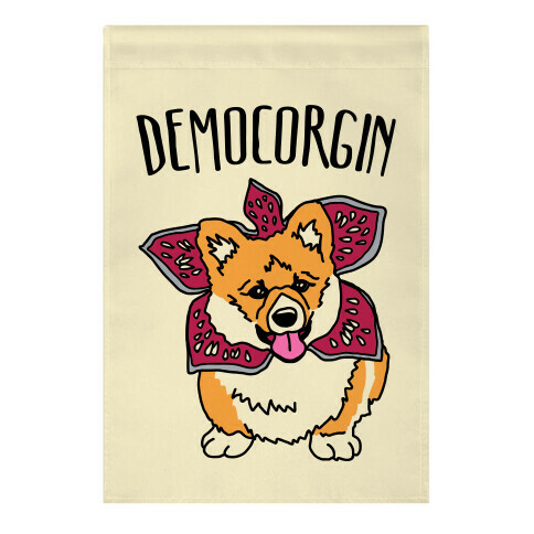 Democorgin Parody Garden Flag