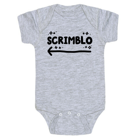 Scrunkly Scrimblo Pair (Scrimblo) Baby One-Piece