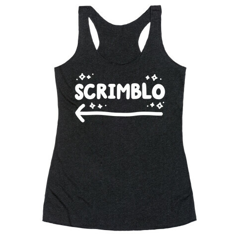 Scrunkly Scrimblo Pair (Scrimblo) Racerback Tank Top