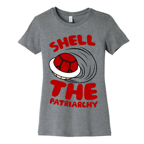 Red Shell The Patriarchy Womens T-Shirt