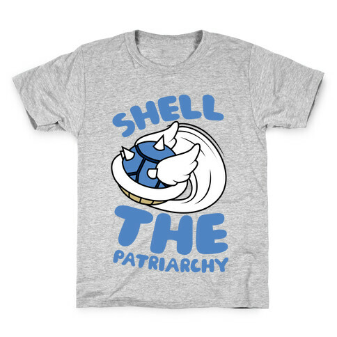 Blue Shell The Patriarchy Kids T-Shirt