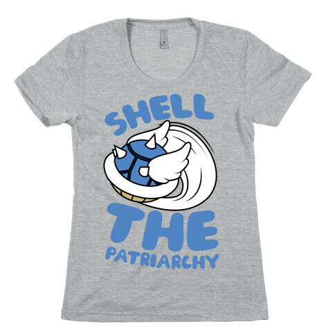 Blue Shell The Patriarchy Womens T-Shirt