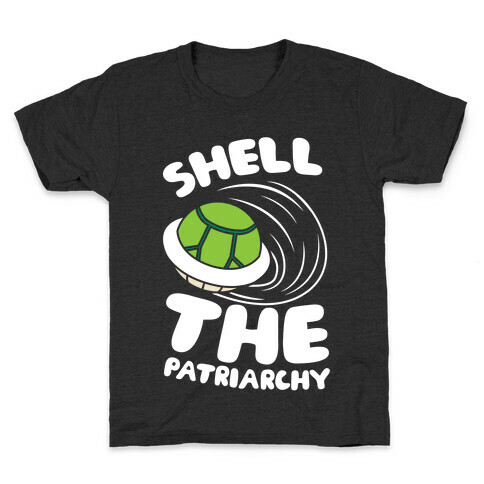 Green Shell The Patriarchy Kids T-Shirt