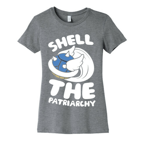 Blue Shell The Patriarchy Womens T-Shirt