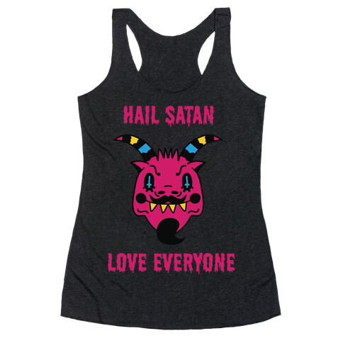 Pansexual Satan Racerback Tank Top