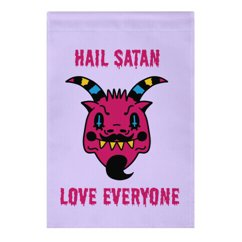 Pansexual Satan Garden Flag