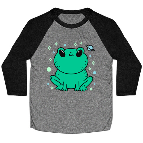 Alien Space Frog Baseball Tee