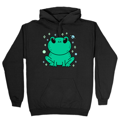 Alien Space Frog Hooded Sweatshirt