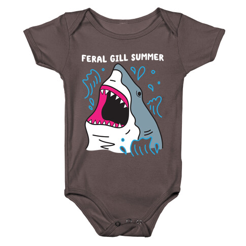 Feral Gill Summer Shark Baby One-Piece