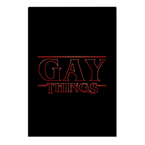 Gay Things Garden Flag