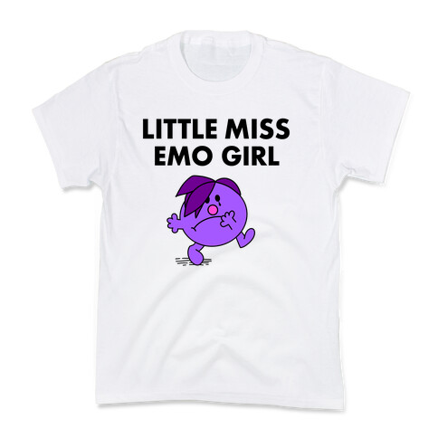 Little Miss Emo  Kids T-Shirt