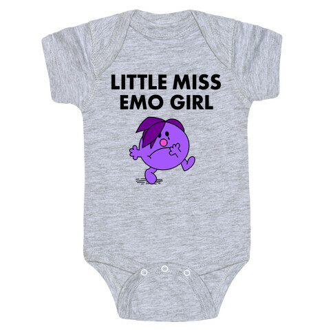 Little Miss Emo  Baby One-Piece