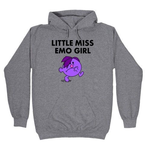 Little Miss Emo  Hooded Sweatshirt