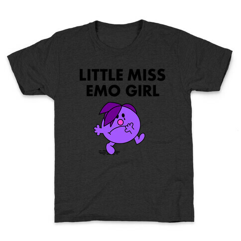 Little Miss Emo  Kids T-Shirt