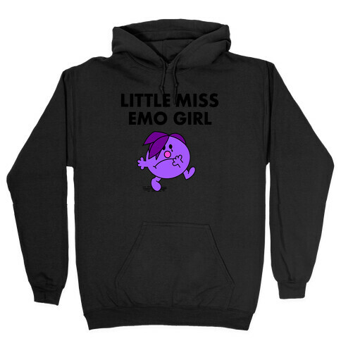 Little Miss Emo Hooded Sweatshirt