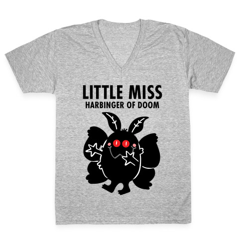 Little Miss Harbinger Of Doom V-Neck Tee Shirt