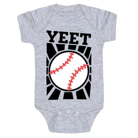 YEET - baseball Baby One-Piece