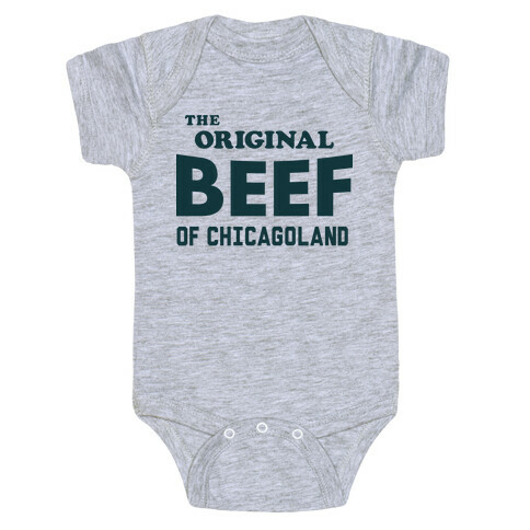The Original Beef of Chicagoland Baby One-Piece