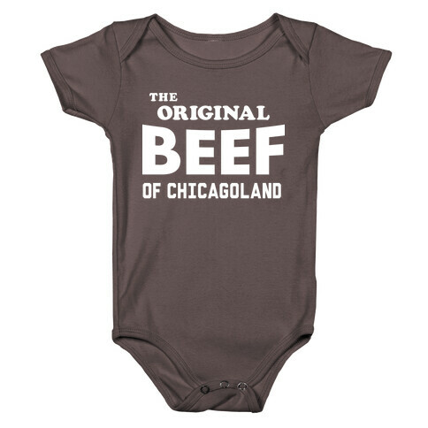 The Original Beef of Chicagoland Baby One-Piece