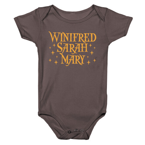 Winifred Sarah Mary - Witch Coven Baby One-Piece