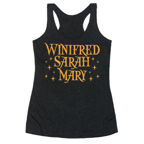 Winifred Sarah Mary - Witch Coven Racerback Tank Top