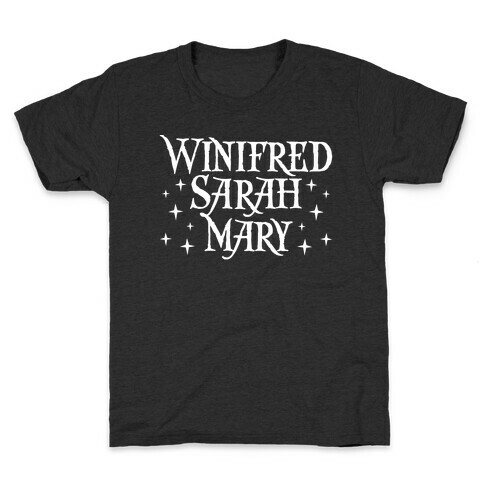 Winifred Sarah Mary - Witch Coven Kids T-Shirt