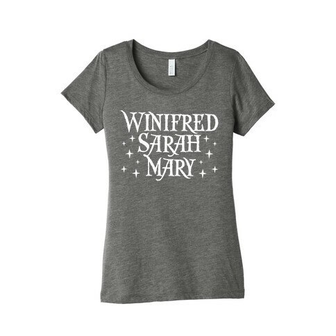 Winifred Sarah Mary - Witch Coven Womens T-Shirt