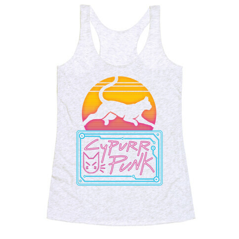 Cypurr Punk Racerback Tank Top