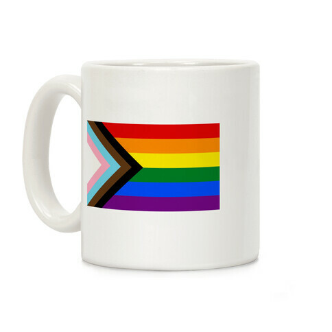 Progress Pride Flag Coffee Mug