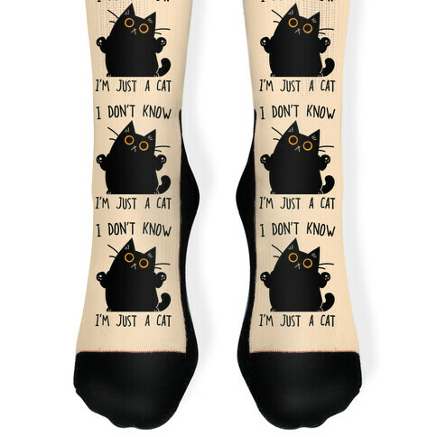 I don't know, I'm just a cat Sock
