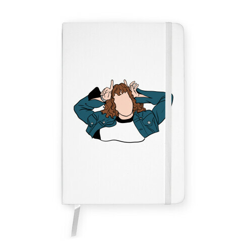 Eddie Munson Silhouette Notebook