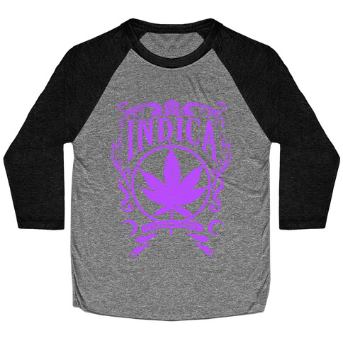 Cannabis Indica Baseball Tee