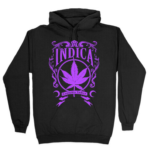 Cannabis Indica Hooded Sweatshirt