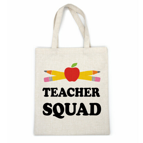 Teacher Squad Casual Tote