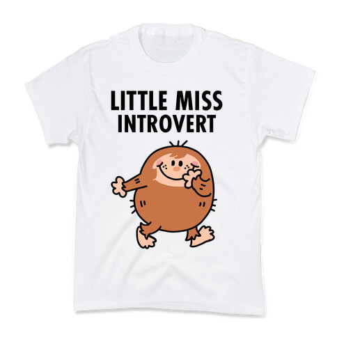 Little Miss Introvert Kids T-Shirt