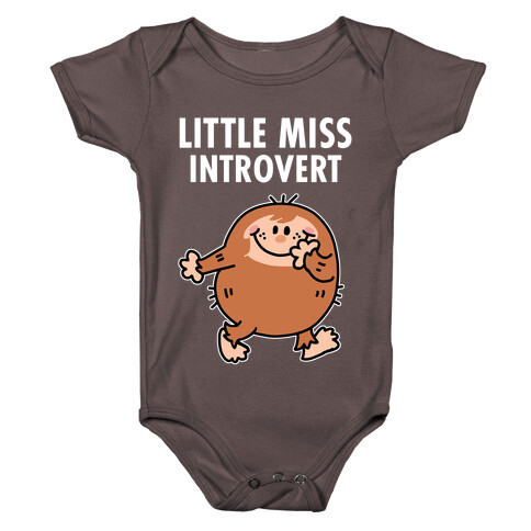 Little Miss Introvert Baby One-Piece