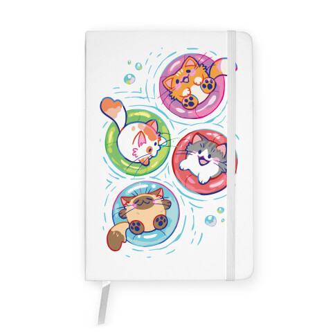 Pool Party Cats Notebook