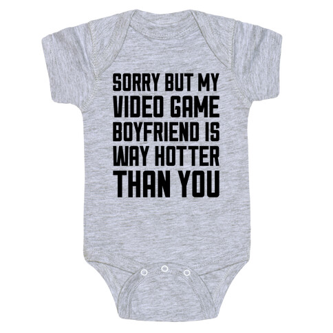 My Video Game Boyfriend Baby One-Piece