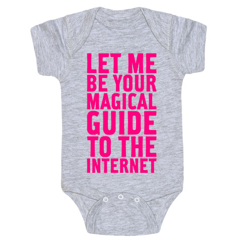 Magical Guide To The Internet Baby One-Piece
