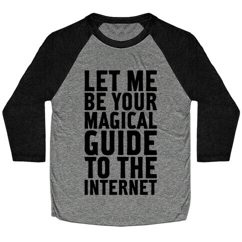 Magical Guide To The Internet Baseball Tee