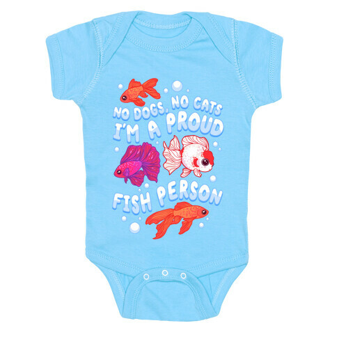 Proud Fish Person Baby One-Piece