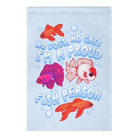 Proud Fish Person Garden Flag