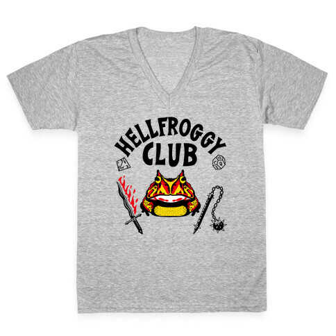Hellfroggy Club Hellfire Club V-Neck Tee Shirt