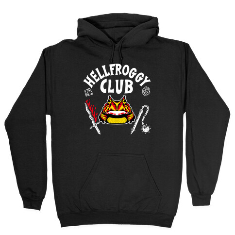 Hellfroggy Club Hellfire Club Hooded Sweatshirt