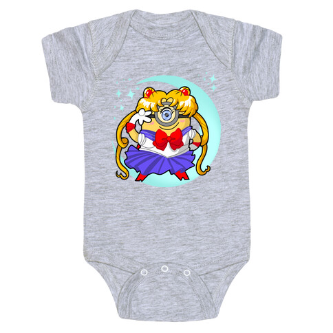 Sailor Moonion Textless Baby One-Piece