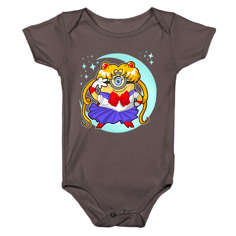 Sailor Moonion Textless Baby One-Piece