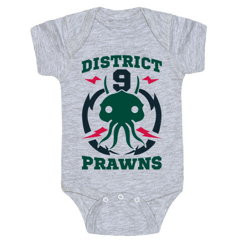 District 9 Prawns (Sports Logo Parody) Baby One-Piece