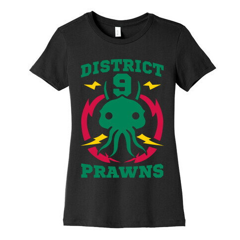 District 9 Prawns Womens T-Shirt